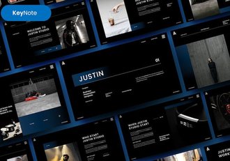 商务汇报项目展示市场分析keynote模板 - 顶尖PPT