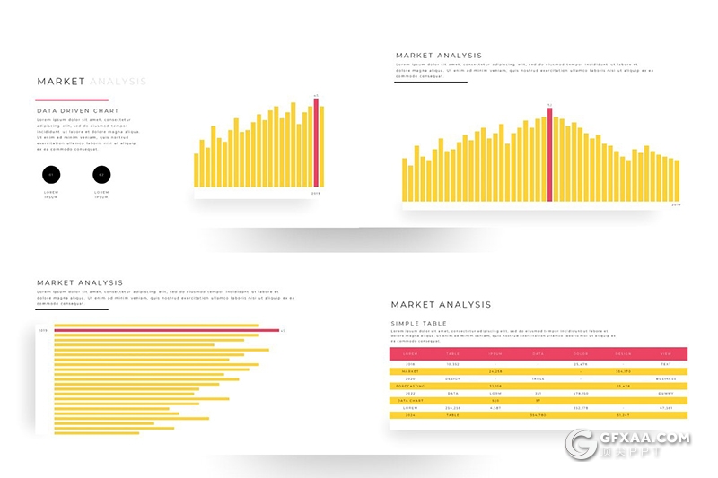 170页创意图片剪影高逼格国外PPT模板 - 顶尖PPT