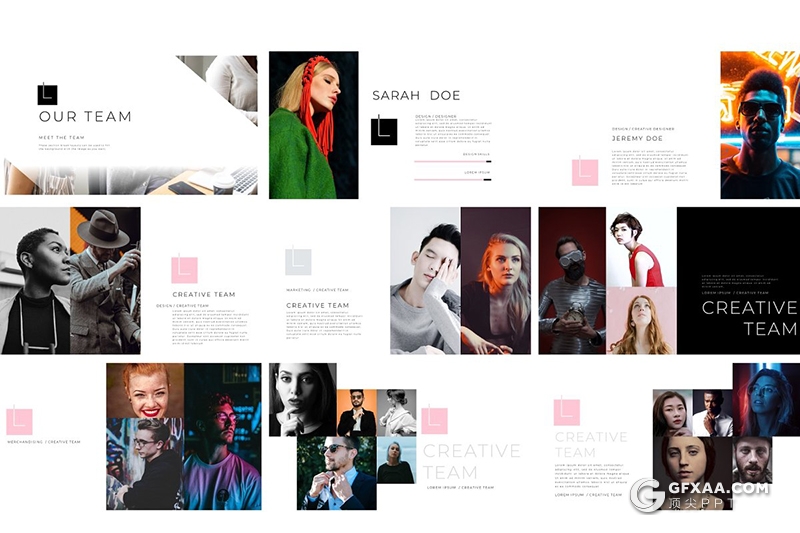 170页简约文艺高逼格国外PPT模板 - 顶尖PPT