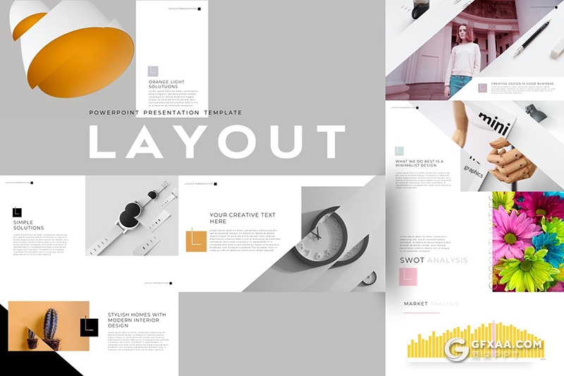 170页简约文艺高逼格国外PPT模板 - 顶尖PPT