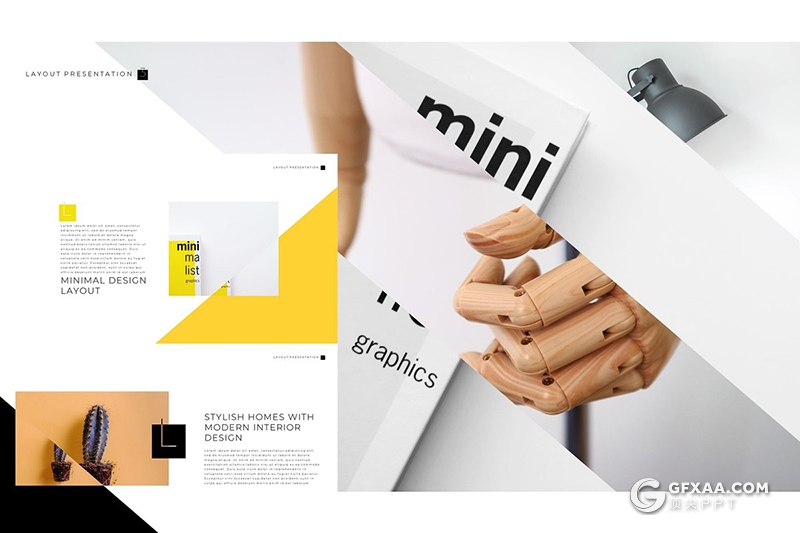 170页简约文艺高逼格国外PPT模板 - 顶尖PPT