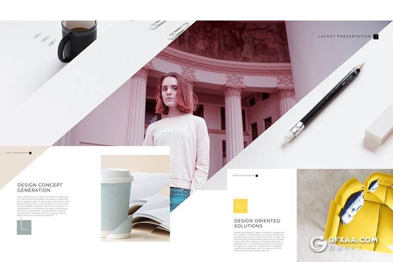 170页简约文艺高逼格国外PPT模板 - 顶尖PPT