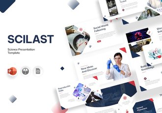 研究案例实验室学术研究PPT模板 - 顶尖PPT