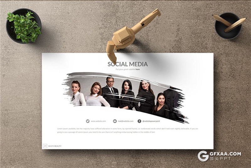 30页团队个人介绍通用ppt模板 - 顶尖PPT