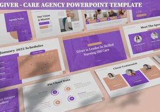 养老院机构宣传推广PPT模板 - 顶尖PPT