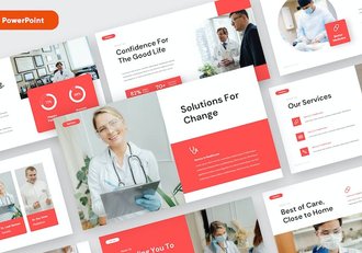 医疗健康诊疗方案展示PPT模板 - 顶尖PPT