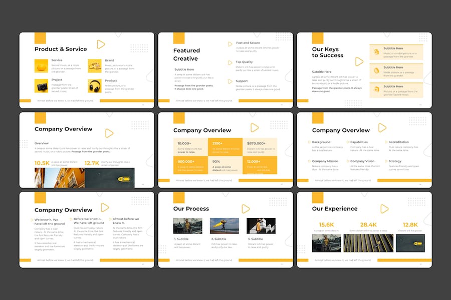 商务业务计划动画keynote模板 - 顶尖PPT