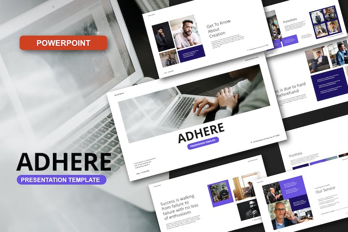 黑白简约风格职场汇报PPT模板 - 顶尖PPT