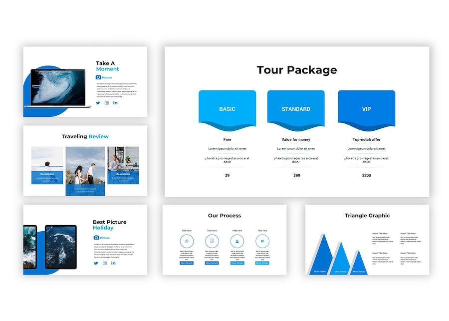 海洋主题展示设计营销方案PPT模板 - 顶尖PPT