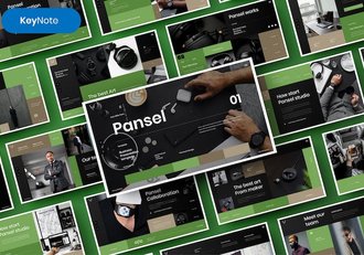 商务企业运营策略项目合作推介展示方案Keynote模板 - 顶尖PPT