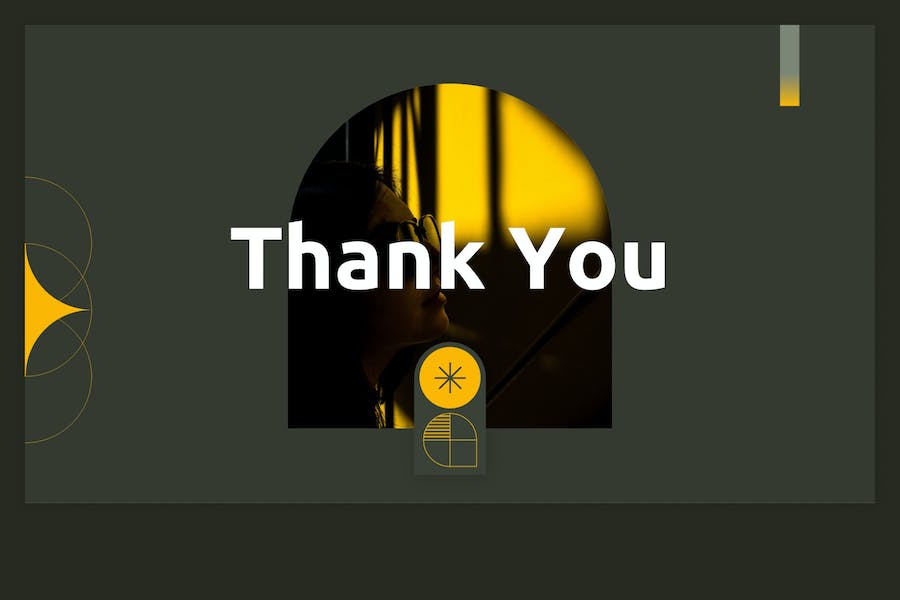 抽象几何风格keynote演示模板 - 顶尖PPT