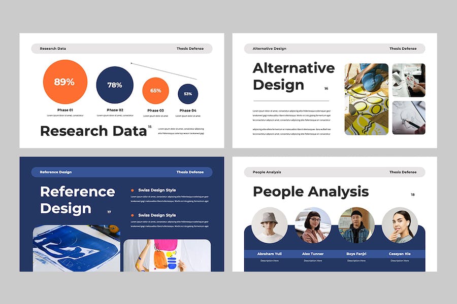 学位论文答辩展示讲述Keynote模板 - 顶尖PPT