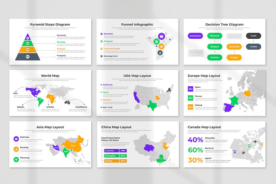 极简商业计划书项目策划PPT模板 - 顶尖PPT