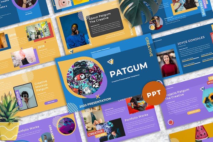 创意设计方案展示宣传PPT模板 - 顶尖PPT