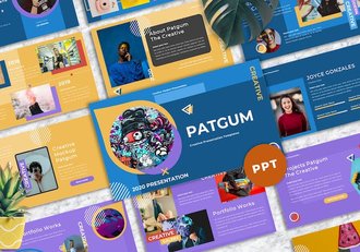 创意设计方案展示宣传PPT模板 - 顶尖PPT