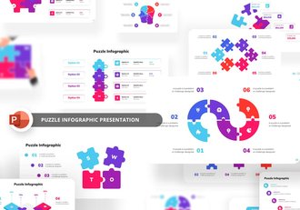 益智信息图形PPT模板 - 顶尖PPT