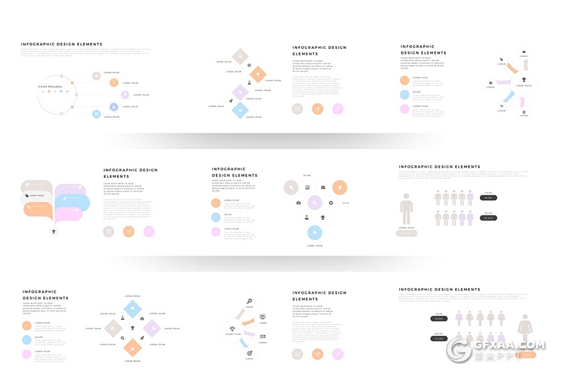 140页欧美简约时尚风格PPT模板 - 顶尖PPT