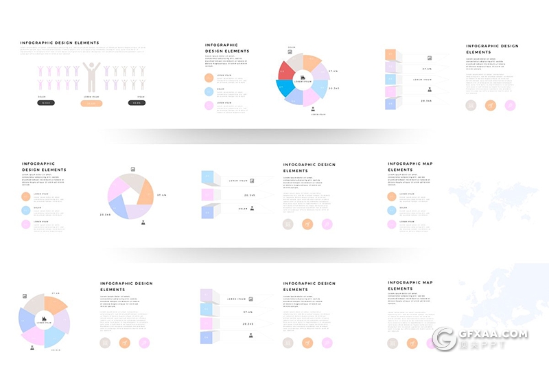 140页欧美简约时尚风格PPT模板 - 顶尖PPT