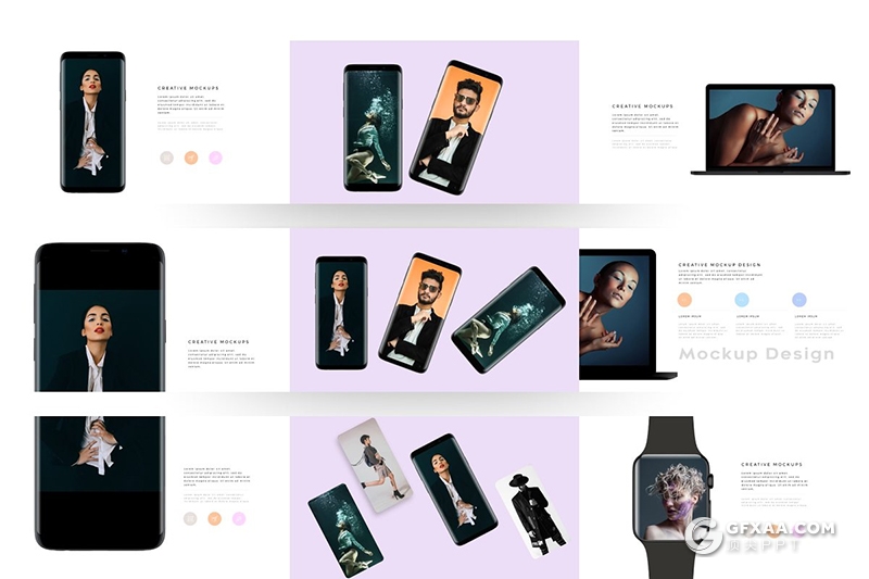 140页欧美简约时尚风格PPT模板 - 顶尖PPT