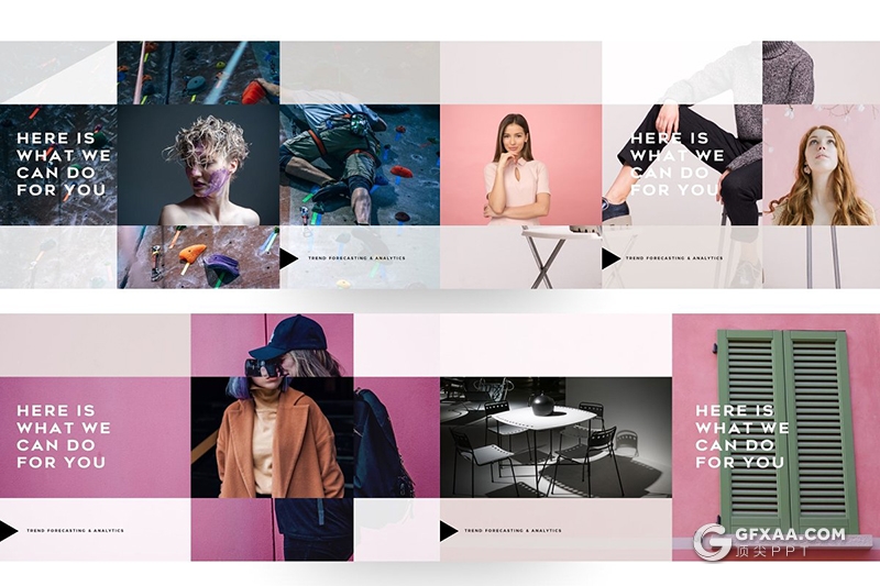 140页欧美简约时尚风格PPT模板 - 顶尖PPT