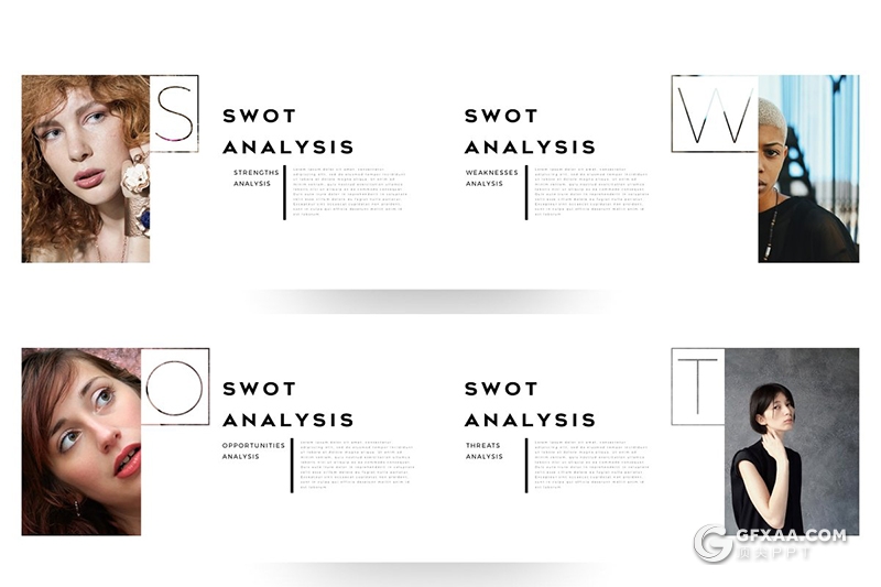 140页欧美简约时尚风格PPT模板 - 顶尖PPT