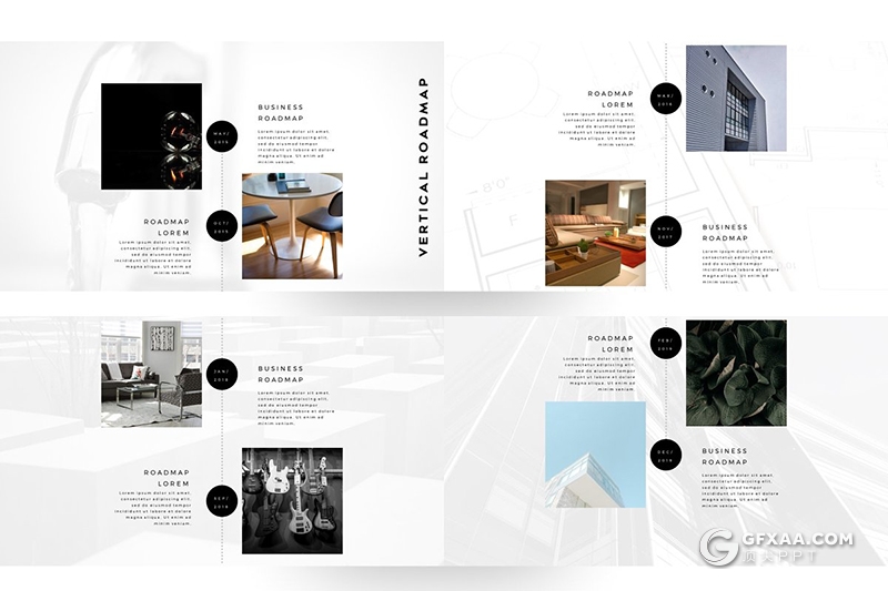 140页欧美简约时尚风格PPT模板 - 顶尖PPT