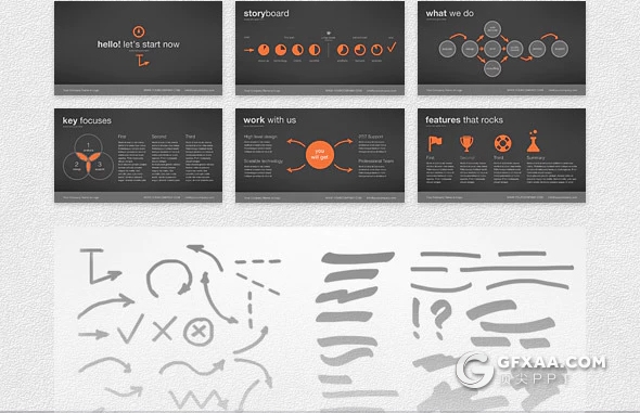 27页3种配色投资分析PPT模板 - 顶尖PPT