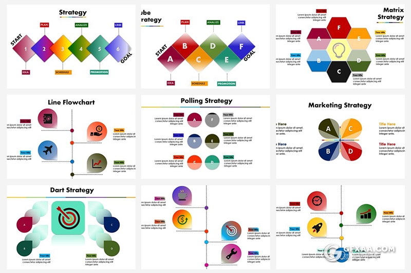 49页欧美商务风格企业团队介绍展示ppt模板 - 顶尖PPT