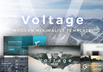 55页10种配色欧美精美设计风格商务ppt模板 - 顶尖PPT