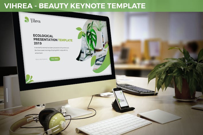 美容护肤品牌推广销售策略Keynote模板 - 顶尖PPT