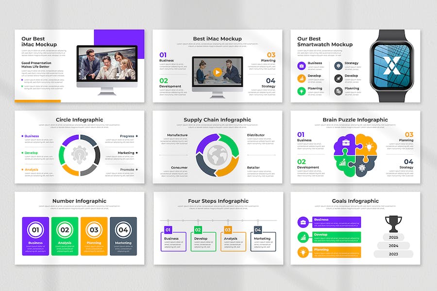 极简商业计划书项目策划PPT模板 - 顶尖PPT