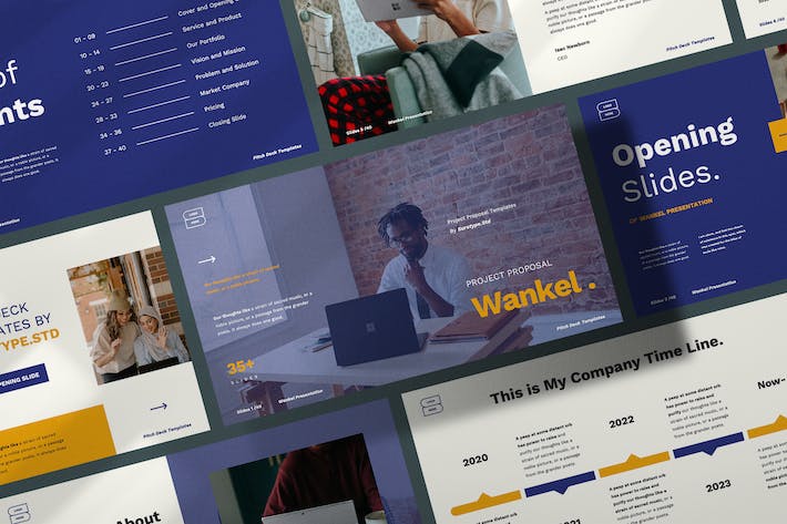 商业项目合作公司简介PPT模板 - 顶尖PPT