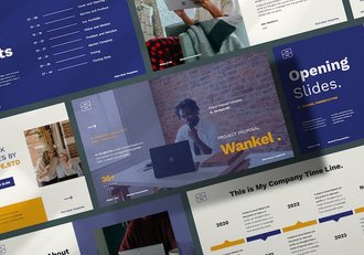 商业项目合作公司简介PPT模板 - 顶尖PPT