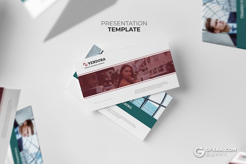 100页欧美风格企业团队介绍商务通用keynote模板 两种底色 - 顶尖PPT