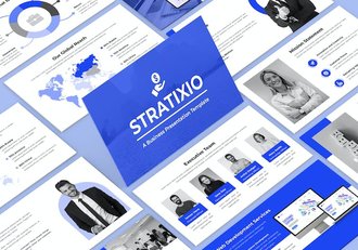 商务演讲展示设计方案PPT模板 - 顶尖PPT