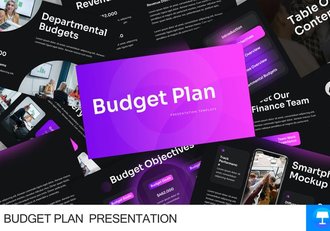 预算规划与成本管理Keynote模板 - 顶尖PPT