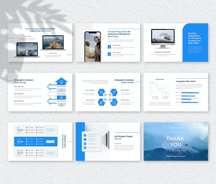 创意商务风格企业介绍展示PPT模板 - 顶尖PPT