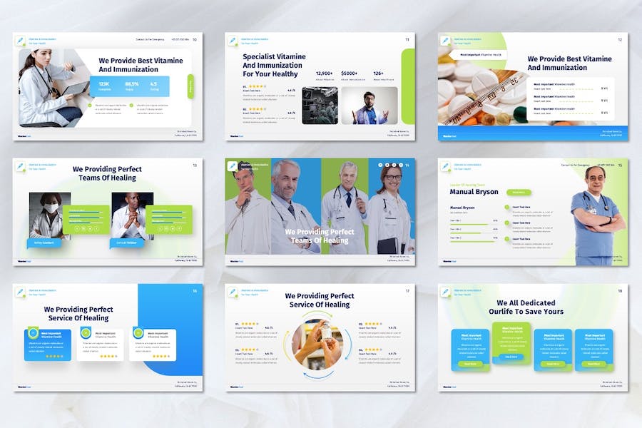 医疗健康免疫治疗知识宣传PPT模板 - 顶尖PPT