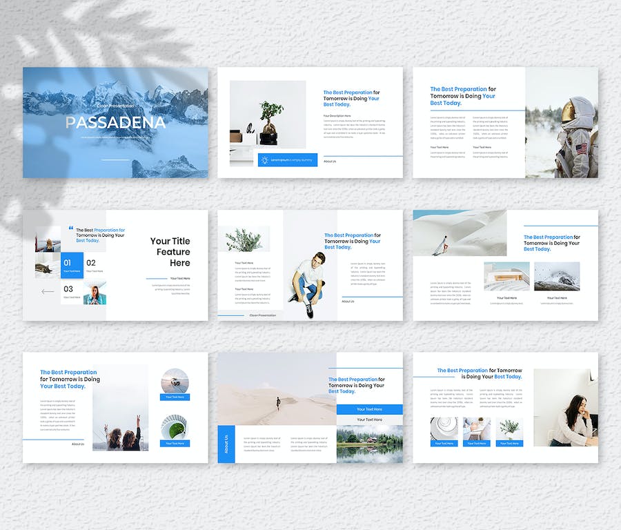 创意商务风格企业介绍展示PPT模板 - 顶尖PPT