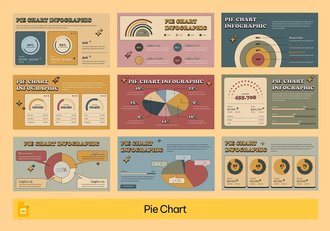 饼图数据分析展示可视化PPT模板 - 顶尖PPT