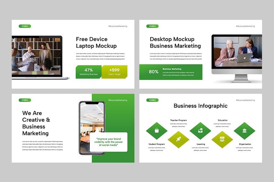 营销推广计划策略执行方案Keynote模板 - 顶尖PPT