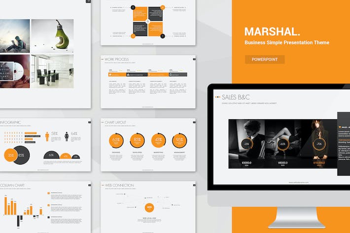 国外简约商务商用计划总结汇报通用PPT模板 - 顶尖PPT