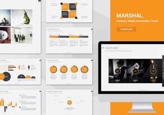 国外简约商务商用计划总结汇报通用PPT模板 - 顶尖PPT