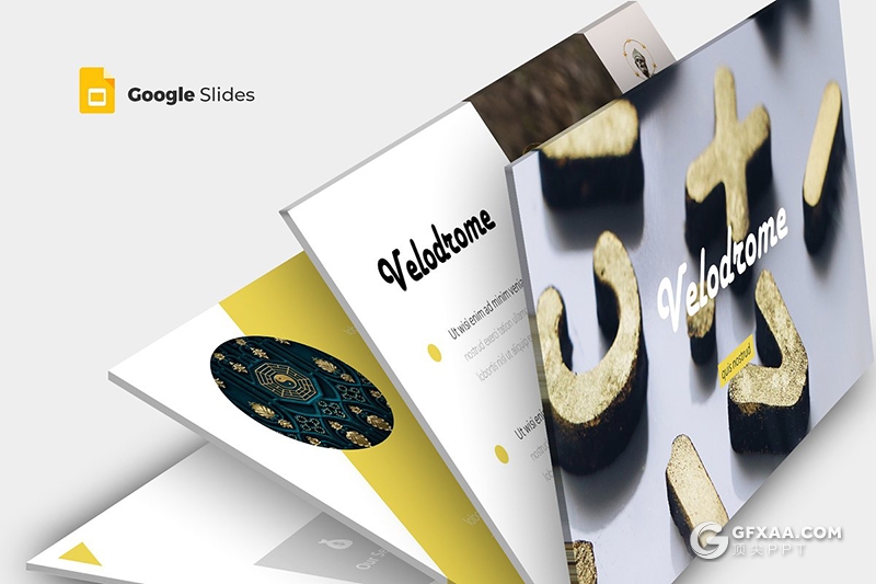 30页5种配色简约大气多用途Google slides模板 - 顶尖PPT