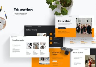 专业教育演示文稿Keynote模板 - 顶尖PPT