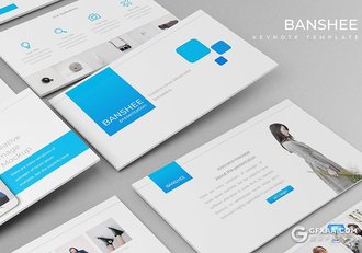 30页欧美团队成员介绍商务通用keynote模板 - 顶尖PPT