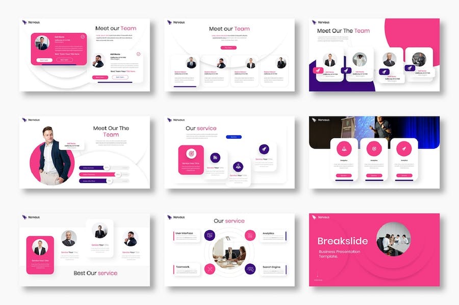 商务会议项目合作企业年报keynote模板 - 顶尖PPT