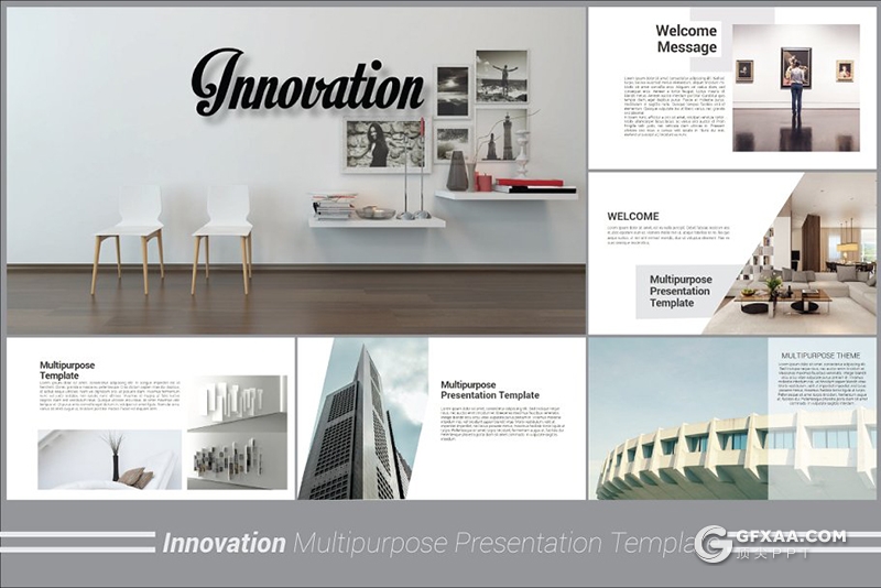 110页家装设计公司介绍展示AE模板 - 顶尖PPT