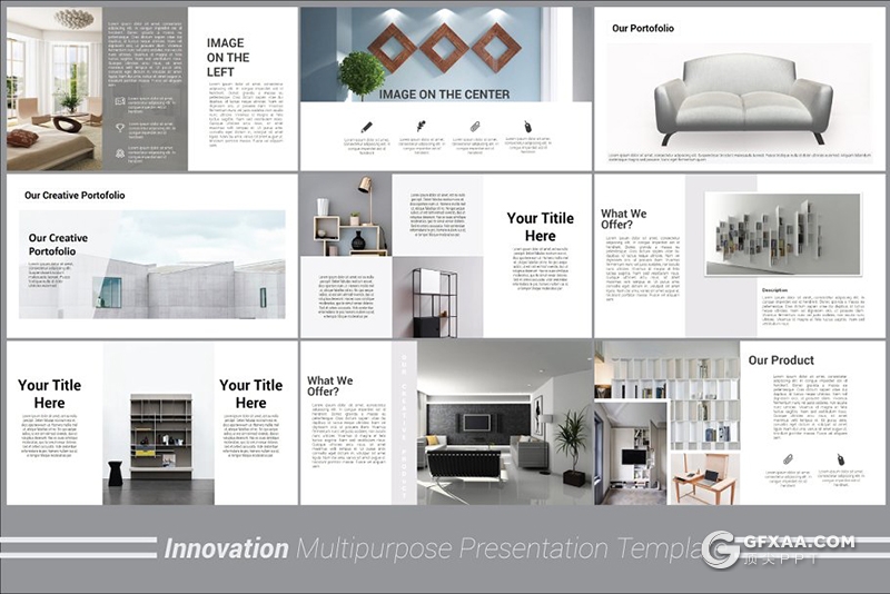 110页家装设计公司介绍展示AE模板 - 顶尖PPT