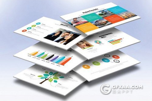 100页多种配色欧美高端商务通用PPT模板 - 顶尖PPT